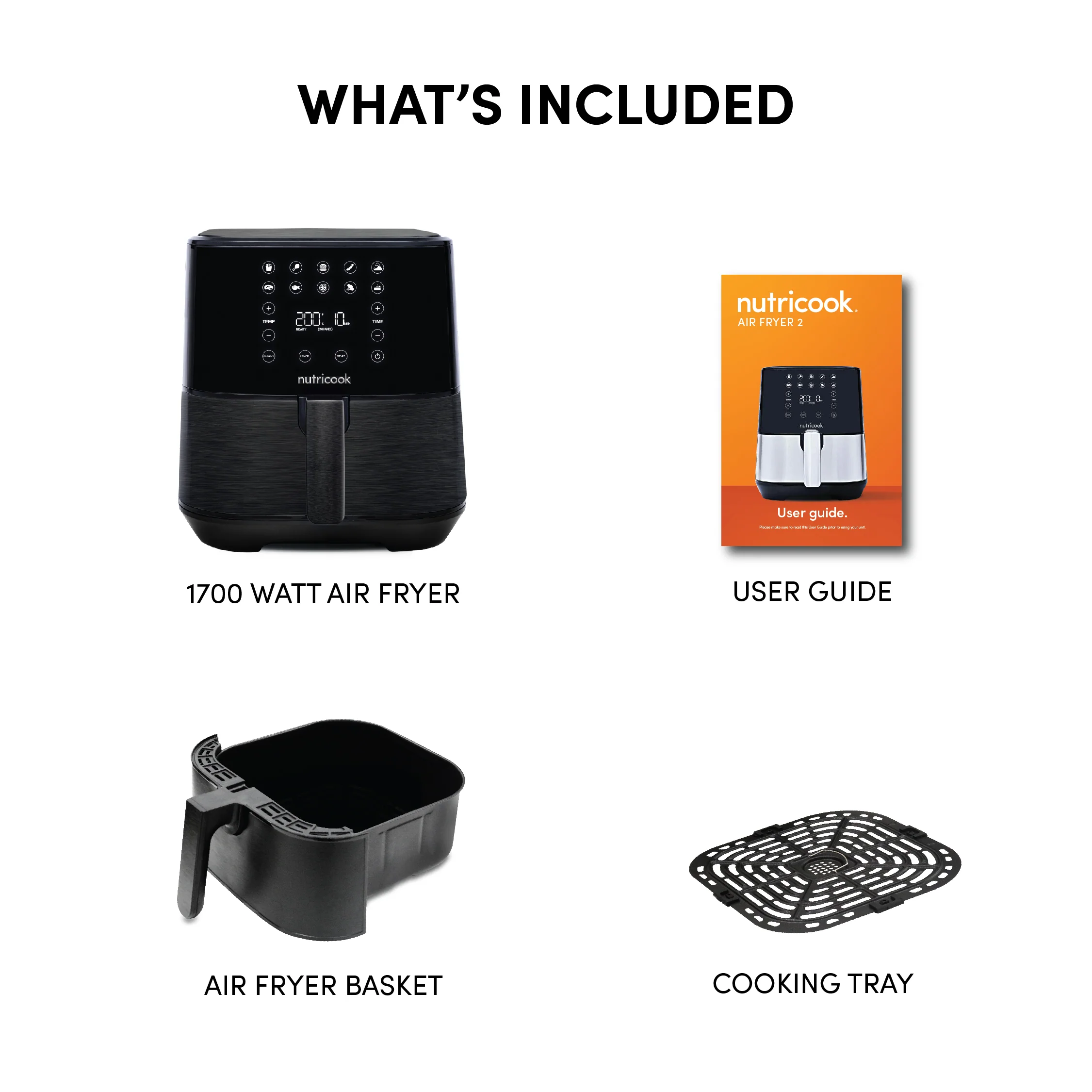 Air Fryer 2 - Black - 5.5L - Image 3