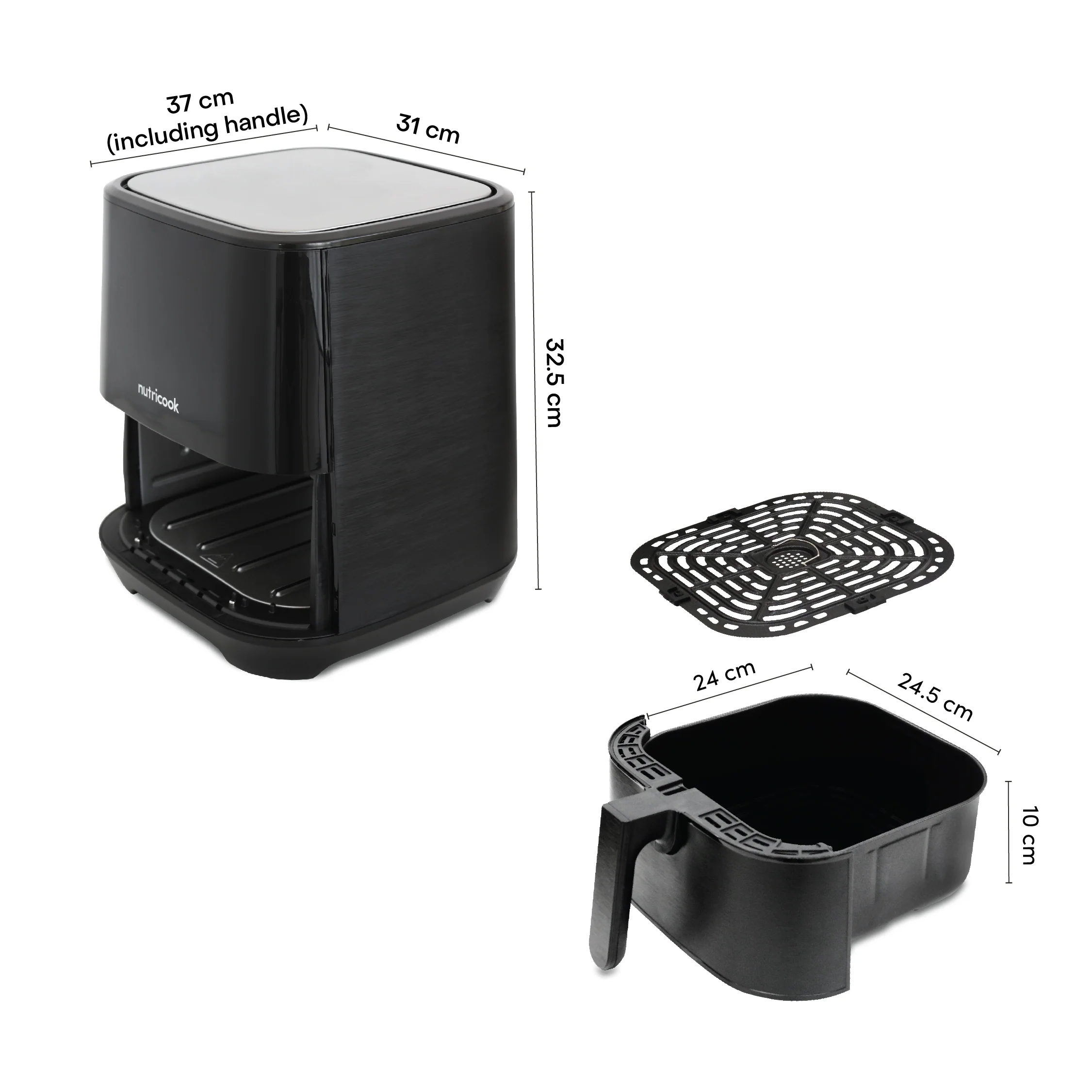 Air Fryer 2 - Black - 5.5L - Image 4