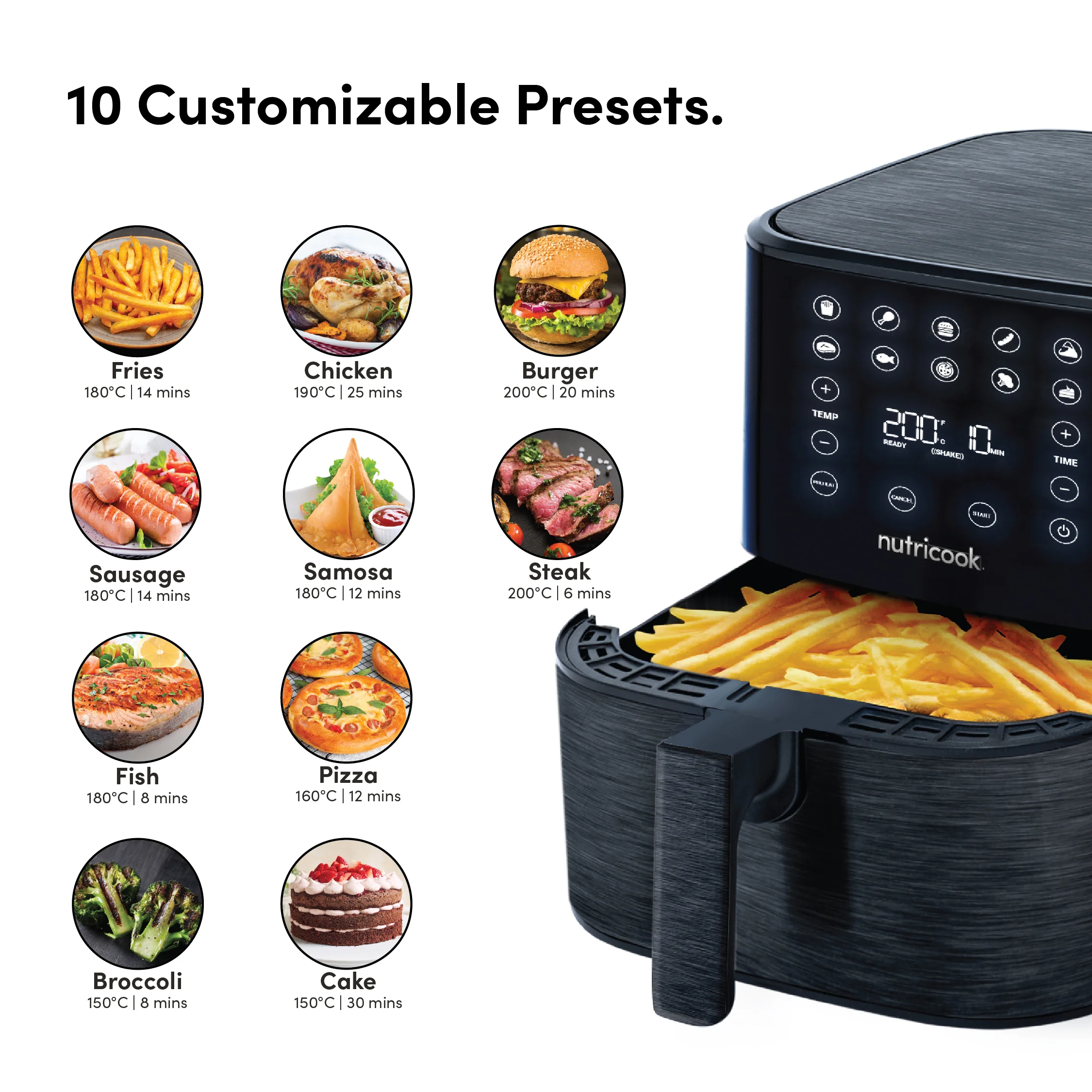 Air Fryer 2 - Black - 5.5L - Image 5
