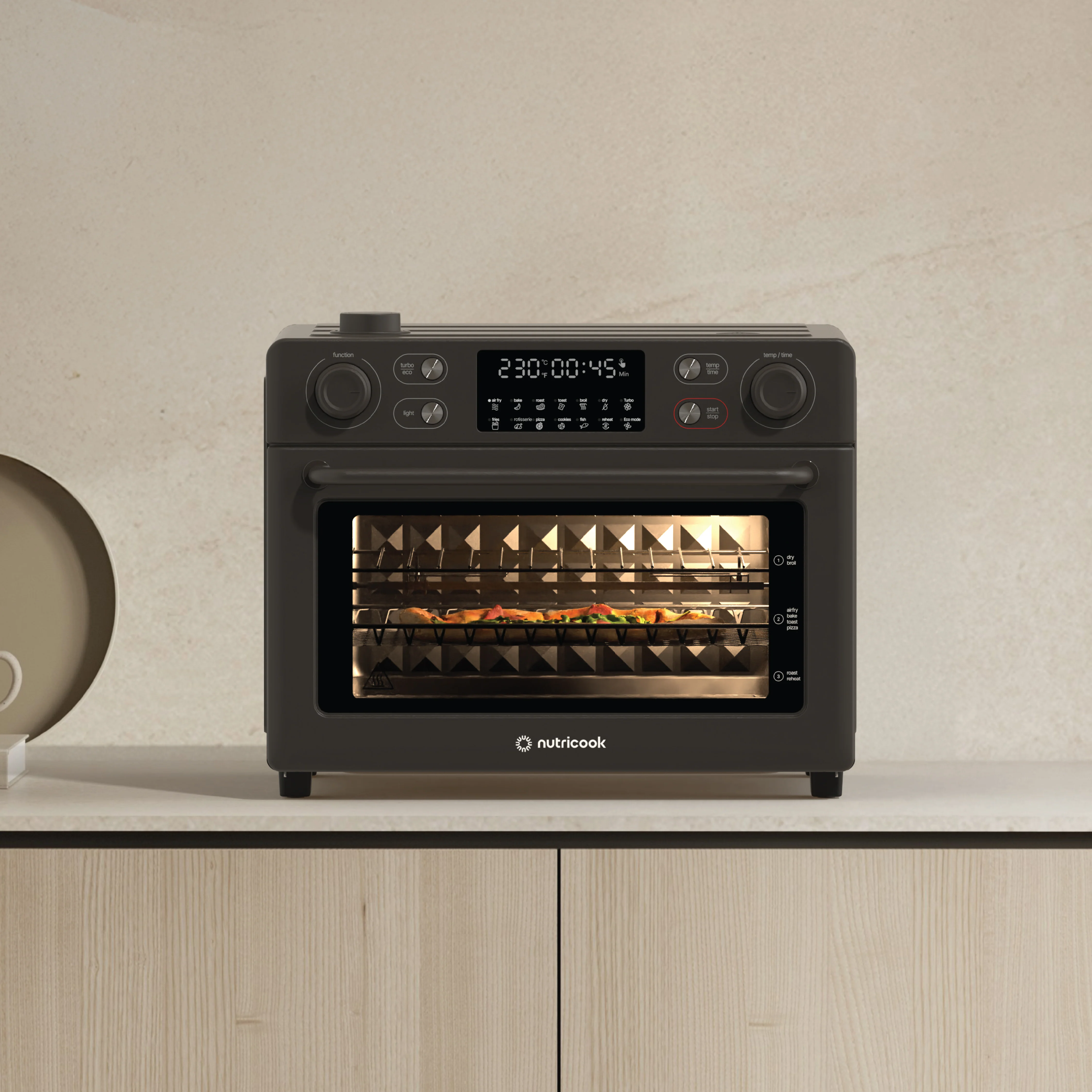 Baker's Oven- 30L | Air Fryer + Toaster Oven - Image 4