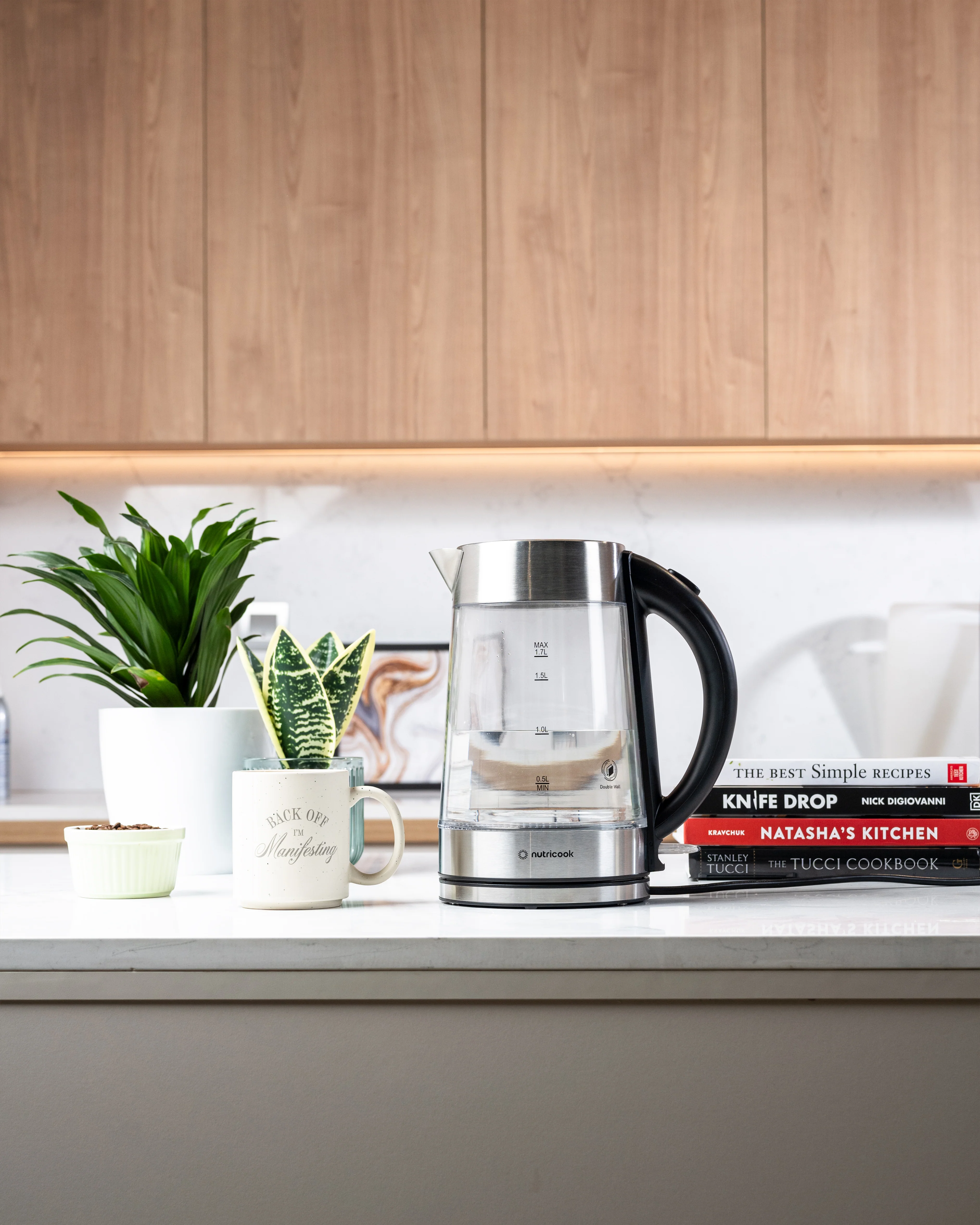 Electric Glass Kettle - 1.7L | Double-Wall Heavy Duty Elite Durability - Image 2