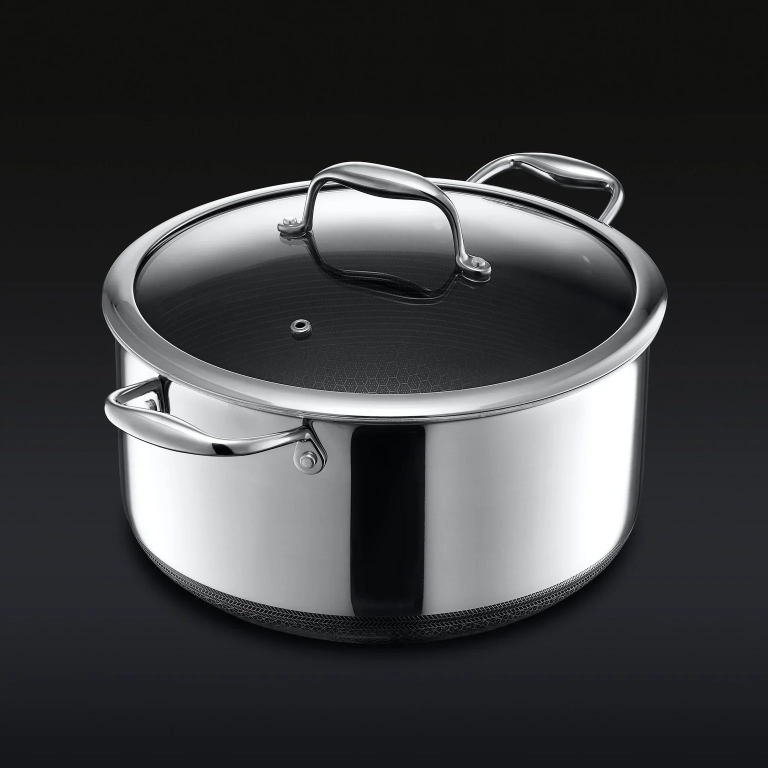 Eterna Tri-Ply 20cm Casserole with Lid