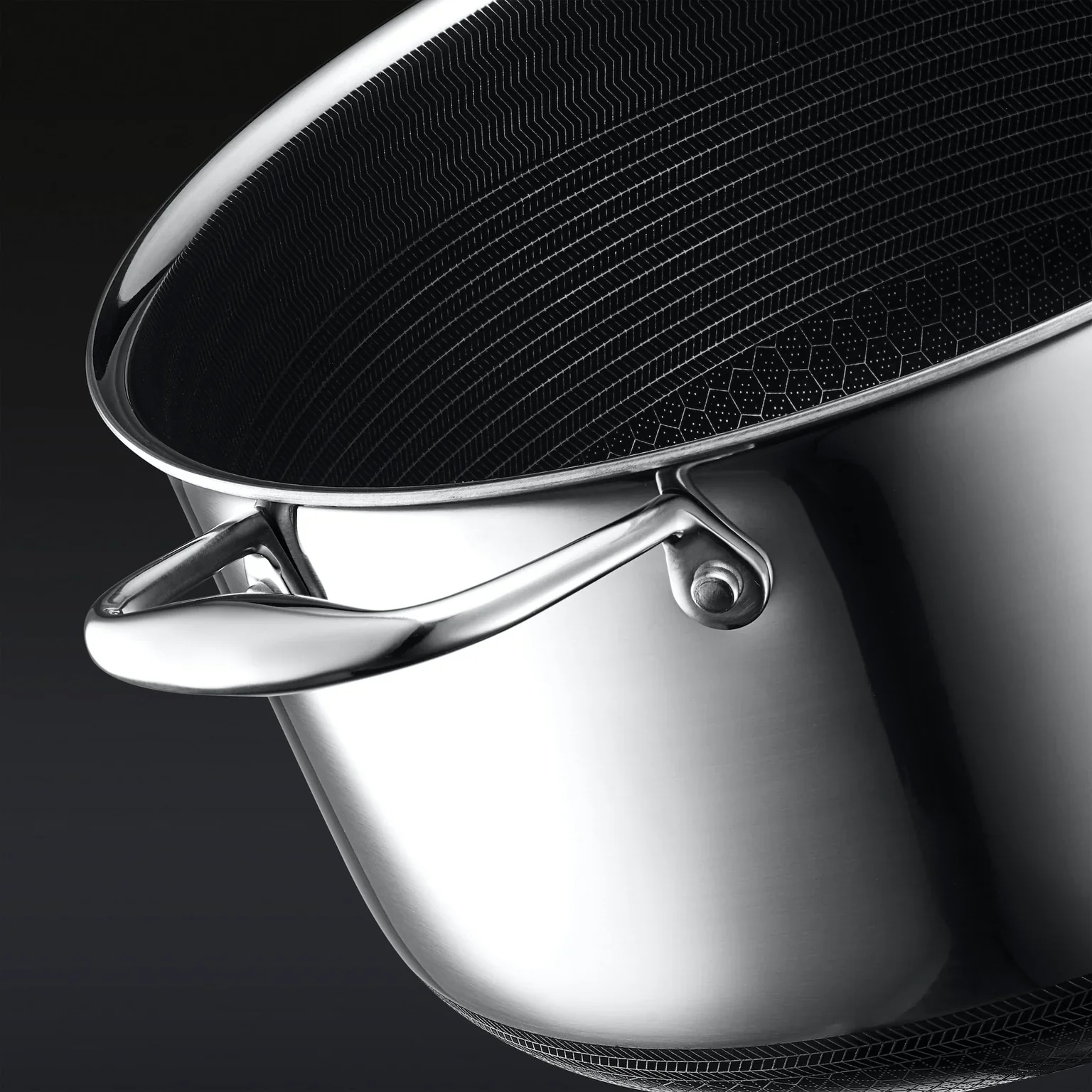 Eterna Tri-Ply 20cm Casserole with Lid - Image 3