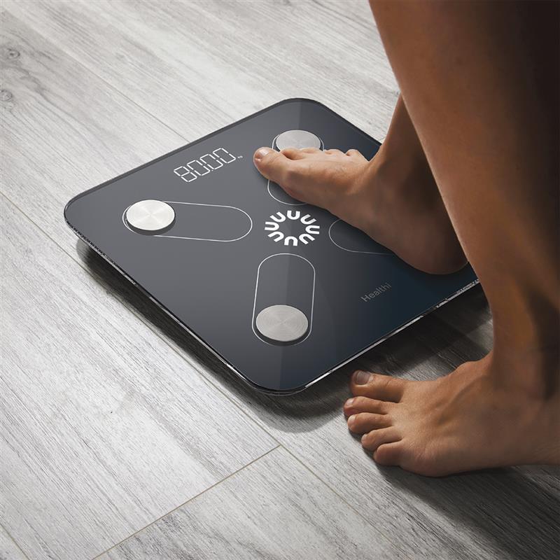 Nutricook Healthi Smart Body Scale – 20 Body Measurements | Fitdays App | 50g Accuracy | Breathing Light - Image 6