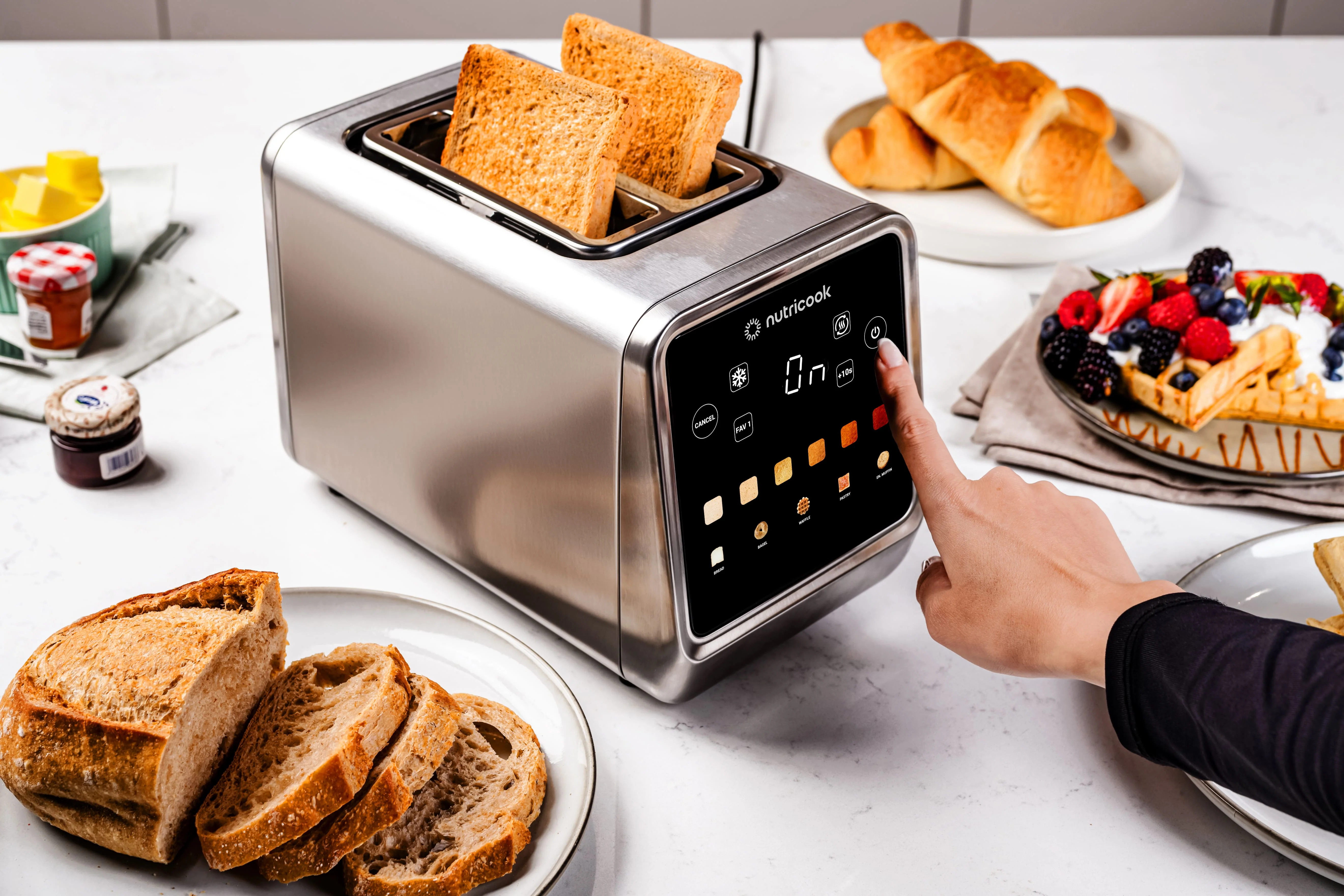 Toastie - 2 Slice Digital Toaster - Image 3